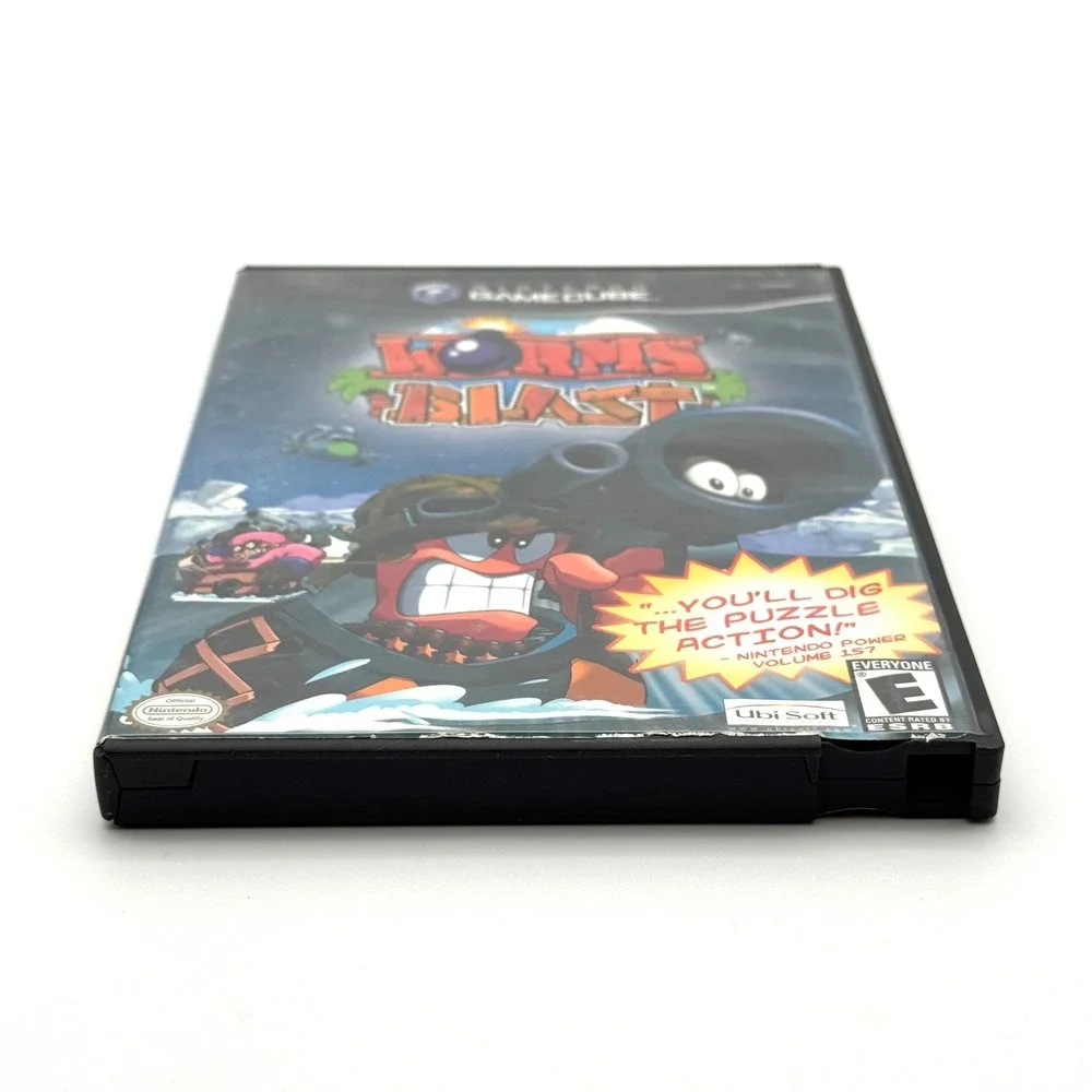 Worms Blast Nintendo GameCube 2002 Complete CIB Video Game